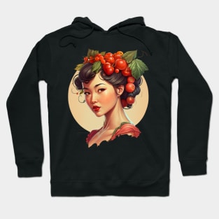 Fruitful Asian Woman Hoodie